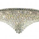 Karci 21-Light 36" Crystal Flush Mount 2149F36C-RC