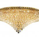Karci 21-Light 36" Crystal Flush Mount 2149F36G-RC