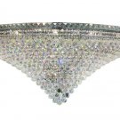Karci 33-Light 48" Crystal Flush Mount 2149F48C-EC