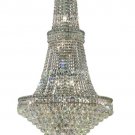 Karci 34-Light 28" Crystal Chandelier 2149G28C-SA