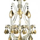 Karla 4-Light 12" Crystal Ceiling Pendant 2380D12C-GT-RC