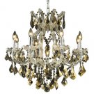 Karla 9-Light 26" Crystal Chandelier 2380D26C-GT-SS