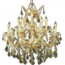 Karla 13-Light 27" Crystal Chandelier 2380D27G-GT-SS