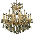 Karla 19-Light 30" Crystal Chandelier 2380D30G-GT-RC