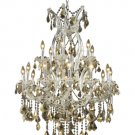 Karla 19-Light 32" Crystal Chandelier 2380D32C-GT-RC