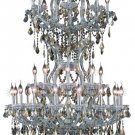 Karla 34-Light 36" Crystal Chandelier 2380D36SC-GT-RC