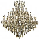 Karla 37-Light 44" Crystal Chandelier 2380G44C-GT-RC