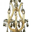 Karla 4-Light 12" Crystal Ceiling Pendant 2381D12G-GT-RC
