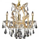 Karla 6-Light 20" Crystal Chandelier 2381D20G-RC