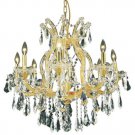 Karla 9-Light 26" Crystal Chandelier 2381D26G-RC