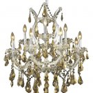 Karla 13-Light 27" Crystal Chandelier 2381D27C-GT-SS