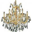 Karla 13-Light 27" Crystal Chandelier 2381D27G-RC