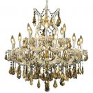 Karla 19-Light 30" Crystal Chandelier 2381D30C-GT-RC