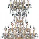 Karla 25-Light 30" Crystal Chandelier 2381D30SG-SS