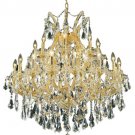 Karla 24-Light 36" Crystal Chandelier 2381D36G-RC