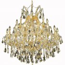Karla 24-Light 36" Crystal Chandelier 2381D36G-GT-SS