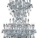 Karla 34-Light 36" Crystal Chandelier 2381D36SC-SS