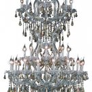 Karla 34-Light 36" Crystal Chandelier 2381D36SC-GT-RC