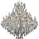 Karla 37-Light 44" Crystal Chandelier 2381G44C-SS
