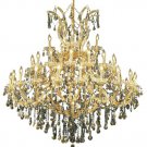 Karla 41-Light 52" Crystal Chandelier 2381G52G-GT-SS