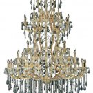 Karla 61-Light 54" Crystal Chandelier 2381G54G-SS