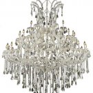 Karla 49-Light 60" Crystal Chandelier 2381G60C-SS