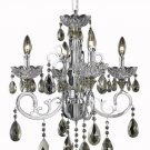 Kerman 4-Light 20" Crystal Chandelier 2406D20C-GT-SS
