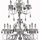 Kerman 12-Light 29" Crystal Chandelier 2406G48C-SA