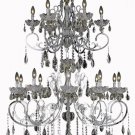 Kerman 16-Light 36" Crystal Chandelier 2406G52C-SA