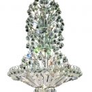 Lynette 22-Light 28" Crystal Chandelier 2472D28C-SA