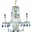 Portier 4-Light 20" Crystal Chandelier 6710D20G-RC
