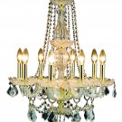 Portier 8-Light 21" Crystal Chandelier 6714D21G-RC