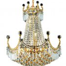 Taillefer 9-Light 20" Crystal Chandelier 7607D20G-RC