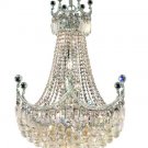 Taillefer 18-Light 24" Crystal Chandelier 7607D24C-SS