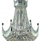 Taillefer 24-Light 30" Crystal Chandelier 7607D30C-SA