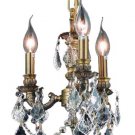 Tempeste 3-Light 10" Crystal Ceiling Pendant 7738D10AB-EC