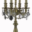 Reynard 4-Light 12" Crystal Table Lamp 7824TL12FG-SS