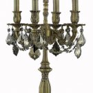 Reynard 4-Light 12" Crystal Table Lamp 7824TL12FG-GT-RC