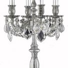 Reynard 4-Light 12" Crystal Table Lamp 7824TL12PW-RC