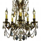 Reynard 5-Light 18" Crystal Chandelier 7825D18AB-GT-SS