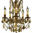 Reynard 5-Light 18" Crystal Chandelier 7825D18FG-GT-RC