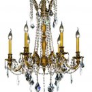 Reynard 6-Light 23" Crystal Chandelier 7826D23FG-RC