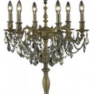 Reynard 6-Light 20" Crystal Table Lamp 7826TL20FG-GT-SS