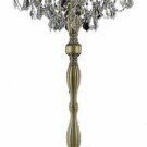 Reynard 8-Light 24" Crystal Floor Lamp 7827FL24FG-SS