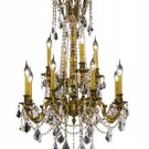 Reynard 12-Light 24" Crystal Chandelier 7832D24FG-SA