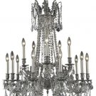 Reynard 15-Light 28" Crystal Chandelier 7833D28PW-SA