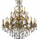 Reynard 45-Light 54" Crystal Chandelier 7859G54FG-SS