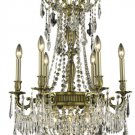 Telfour 9-Light 22" Crystal Chandelier 7913D22AB-RC