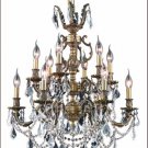 Rowland 12-Light 24" Crystal Chandelier 8086D24AB-SA