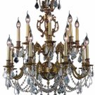 Rowland 16-Light 28" Crystal Chandelier 8089D28FG-RC
